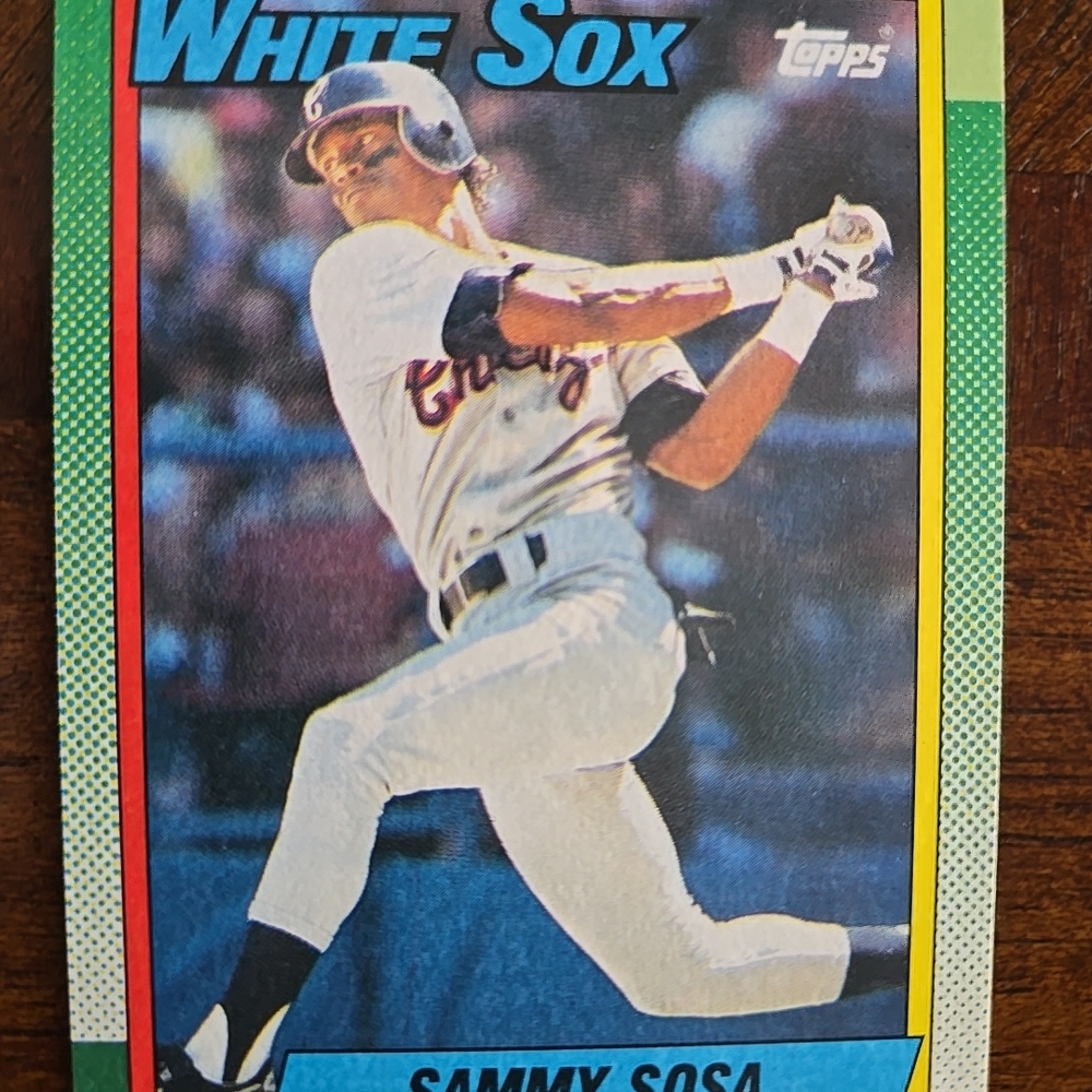 Sammy Sosa Rookie Card Error With Wrong DOB